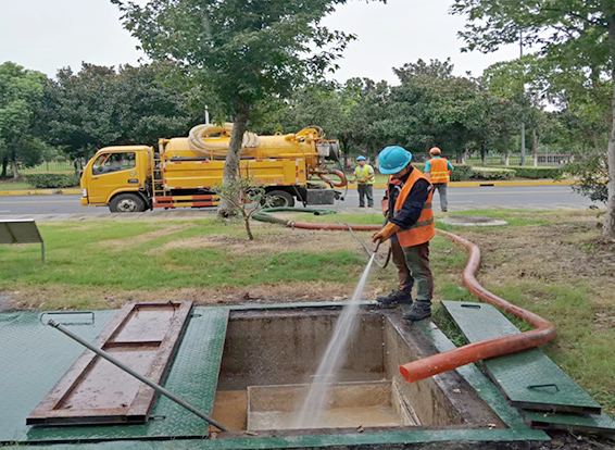 磴口化油池清理